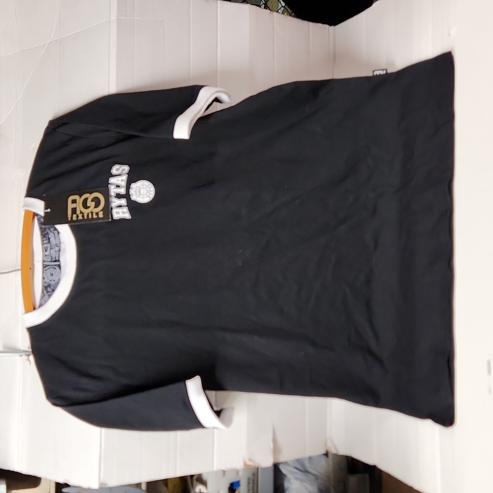 NWT AGO Textile Rytas Vilnius 100% cotton Men's sz L tshirt